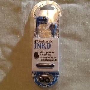Skullcandy INK'D Microphone and Remote wired earbuds